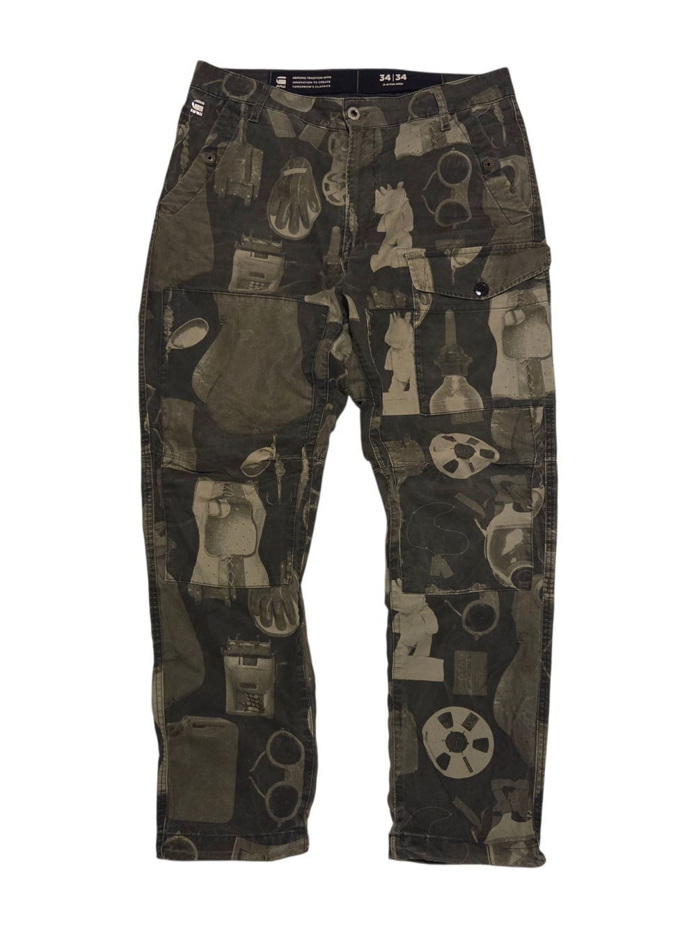 G-Star Raw Men's Torrick Relaxed Cargo Pants